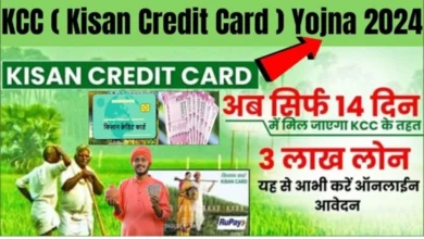 New Kisan Credit Card Loan