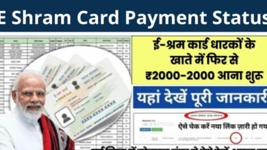 E Shram Card Payment Status Check 2024