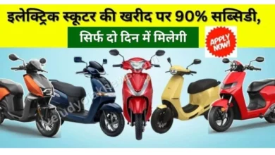 Electric Scooter Subsidy