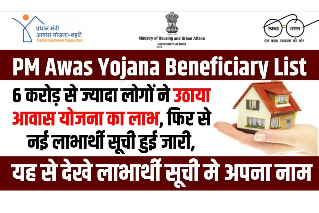 PM Awas Yojana Beneficiary List 2024