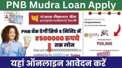 PNB Mudra Loan Apply