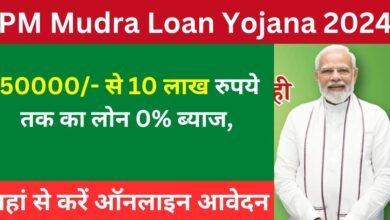 PM Mudra Loan Yojana 2024