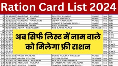 Ration Card List 2024