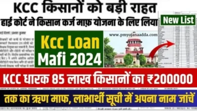 Latest KCC Karj Mafi 2024