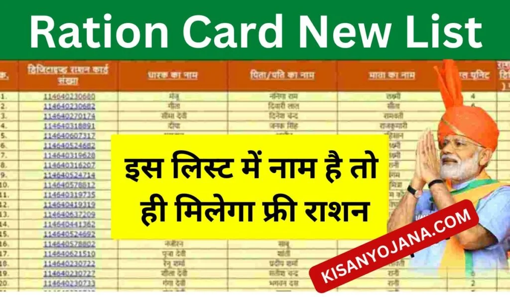 Ration Card New List